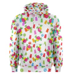 Candy Pattern Men s Pullover Hoodie by Valentinaart