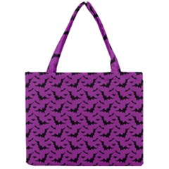 Animals Bad Black Purple Fly Mini Tote Bag by Mariart