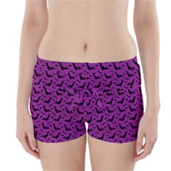 Animals Bad Black Purple Fly Boyleg Bikini Wrap Bottoms by Mariart