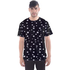 Black Star Space Men s Sport Mesh Tee