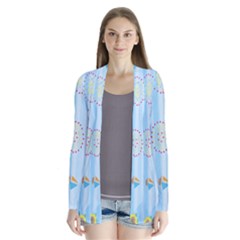 Animals Whale Sunflower Ship Flower Floral Sea Beach Blue Fish Cardigans by Mariart