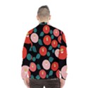 Candy Sugar Red Pink Blue Black Circle Wind Breaker (Men) View2