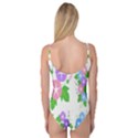 Flower Floral Star Purple Pink Blue Leaf Camisole Leotard  View2