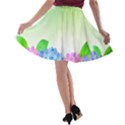 Fruit Flower Leaf A-line Skater Skirt View2