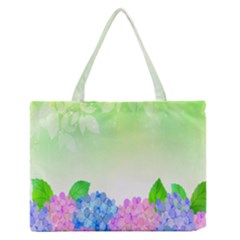 Fruit Flower Leaf Medium Zipper Tote Bag by Mariart