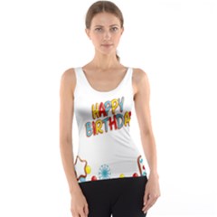 Happy Birthday Tank Top by Mariart