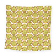 Horned Melon Green Fruit Square Tapestry (large) by Mariart