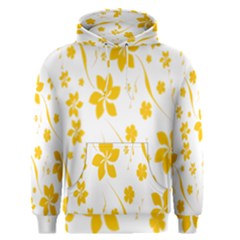 Shamrock Yellow Star Flower Floral Star Men s Pullover Hoodie by Mariart