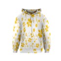 Shamrock Yellow Star Flower Floral Star Kids  Zipper Hoodie View1