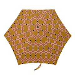 Orange Circle Polka Mini Folding Umbrellas by Mariart