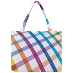 Webbing Line Color Rainbow Mini Tote Bag by Mariart