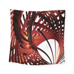 Webbing Red Square Tapestry (small)