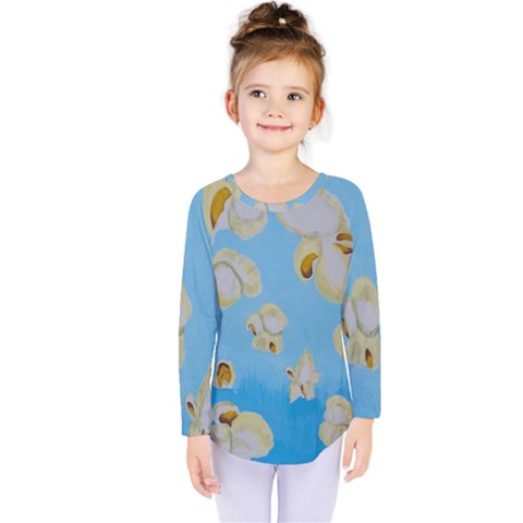 Air Popped Kids  Long Sleeve Tee by dawnsiegler