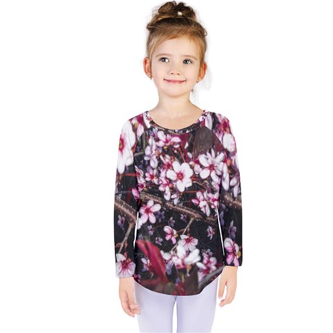 Morning Sunrise Kids  Long Sleeve Tee by dawnsiegler