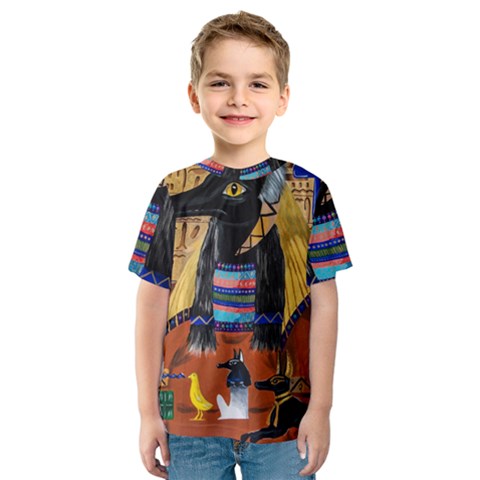 Anubis Kids  Sport Mesh Tee by dawnsiegler