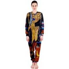 Anubis Onepiece Jumpsuit (ladies)  by dawnsiegler