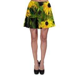 Walking Through Sunshine Skater Skirt by dawnsiegler