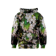 Tree Blossoms Kids  Zipper Hoodie by dawnsiegler