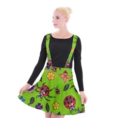 Lucky Ladies Suspender Skater Skirt by dawnsiegler