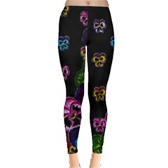 Floral Rhapsody Pt 1 Leggings  by dawnsiegler