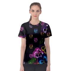 Floral Rhapsody Pt 1 Women s Sport Mesh Tee