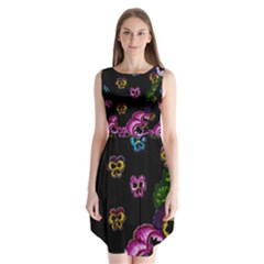 Floral Rhapsody Pt 1 Sleeveless Chiffon Dress   by dawnsiegler