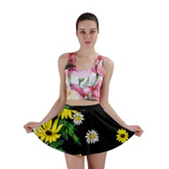 Floral Rhapsody Pt 3 Mini Skirt by dawnsiegler