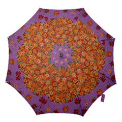 Floral Sphere Hook Handle Umbrellas (medium) by dawnsiegler