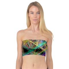 Colorful Laser Lights       Bandeau Top by LalyLauraFLM