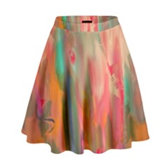 Painting                High Waist Skirt by LalyLauraFLM