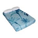 Watercolor Palms Pattern  Fitted Sheet (Full/ Double Size) View2