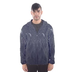 Night Full Star Hooded Wind Breaker (men) by berwies