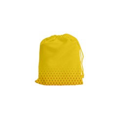 Yellow Star Light Space Drawstring Pouches (xs)  by Mariart