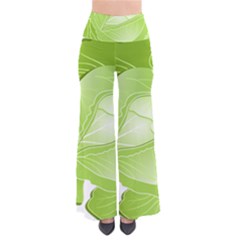 Cabbage Leaf Vegetable Green Pants by Mariart