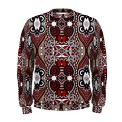 Batik Fabric Men s Sweatshirt by Mariart