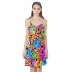 Circle Round Hole Rainbow Camis Nightgown by Mariart