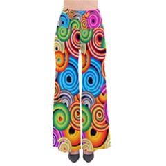 Circle Round Hole Rainbow Pants by Mariart