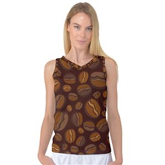 Coffee Beans Women s Basketball Tank Top by Mariart