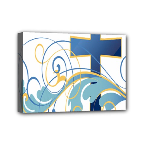 Easter Clip Art Free Religious Mini Canvas 7  X 5  by Mariart