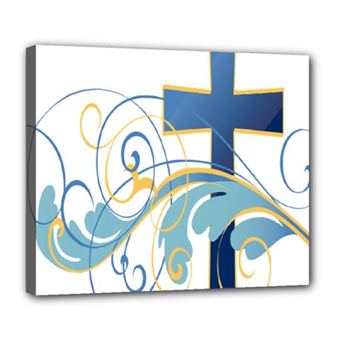 Easter Clip Art Free Religious Deluxe Canvas 24  X 20   by Mariart