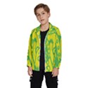 Easter Monster Sinister Happy Green Yellow Magic Rock Wind Breaker (Kids) View2