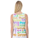 Easter Subway Blossoms Color Rainbow Chocolate Women s Basketball Tank Top View2