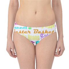 Easter Subway Blossoms Color Rainbow Chocolate Hipster Bikini Bottoms by Mariart