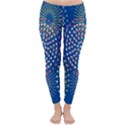 Fireworks Party Blue Fire Happy Classic Winter Leggings View1