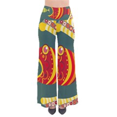 Fish Predator Sea Water Beach Monster Pants by Mariart