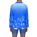 Fish Swim Blue Water Swea Beach Star Wave Chevron Kids  Long Sleeve Swimwear View2