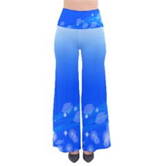 Fish Swim Blue Water Swea Beach Star Wave Chevron Pants by Mariart