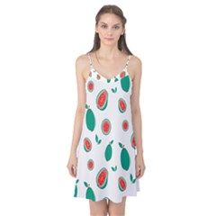 Fruit Green Red Guavas Leaf Camis Nightgown by Mariart