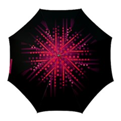 Line Vertical Plaid Light Black Red Purple Pink Sexy Golf Umbrellas by Mariart