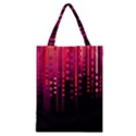 Line Vertical Plaid Light Black Red Purple Pink Sexy Classic Tote Bag View1